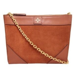 India Hicks Bridle Bag - Suede/Leather